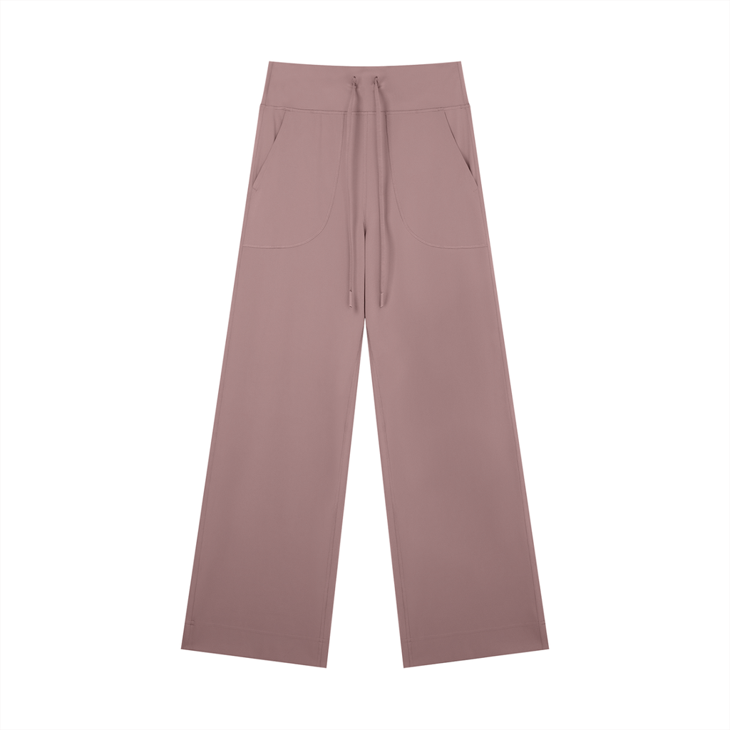 Women's High Rise Straight Leg Lounge Pants | Soft Comfort Everyday Pants