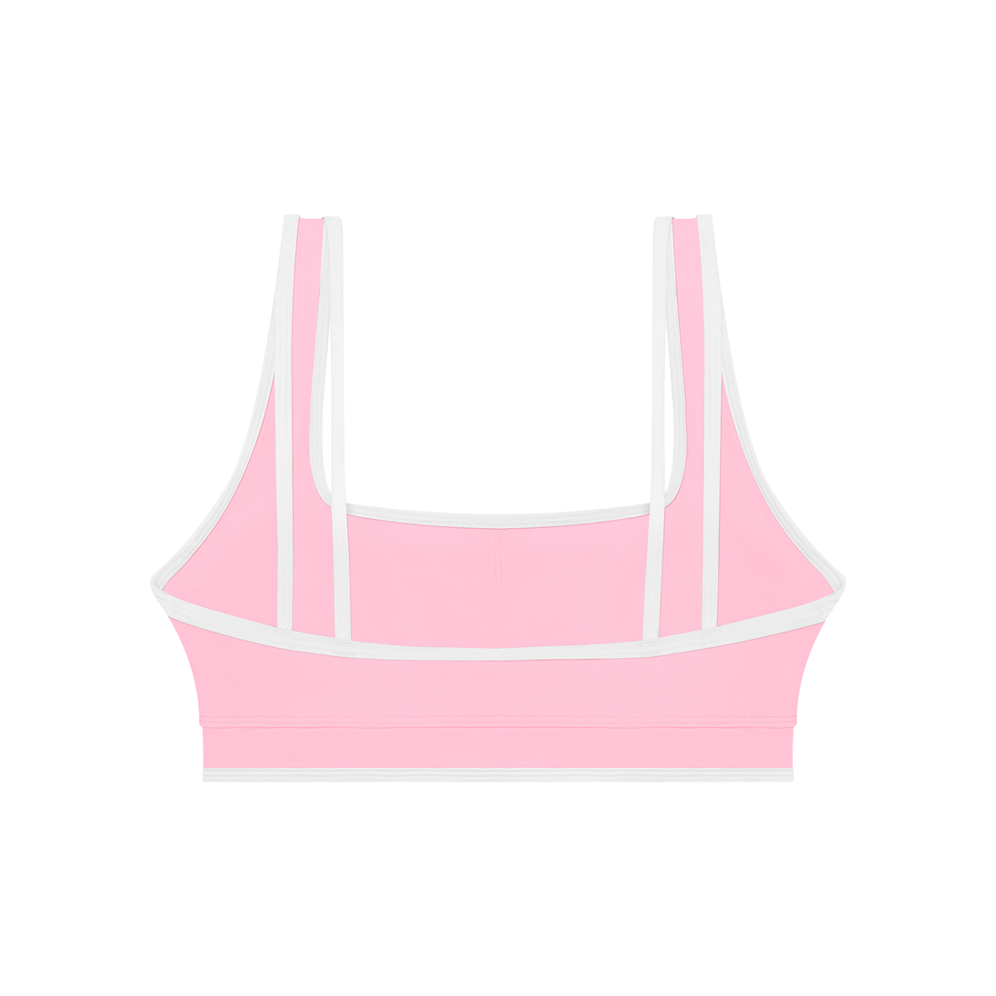 Women's Color Block Sports Bra | Built-In Padded Athletic Workout Bra