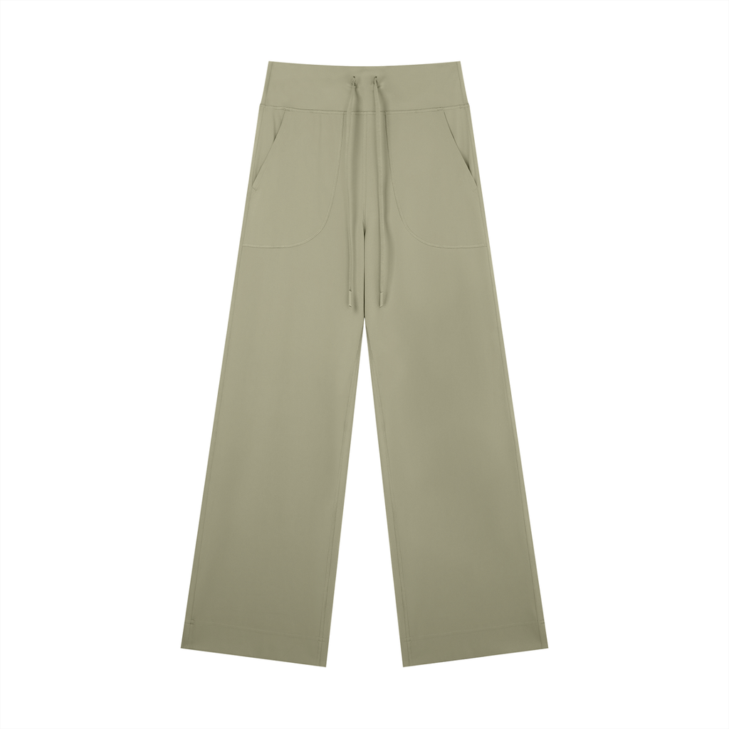 Women's High Rise Straight Leg Lounge Pants | Soft Comfort Everyday Pants