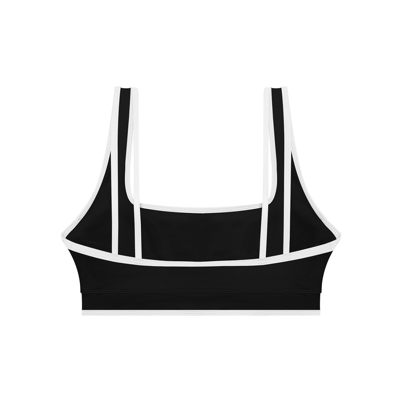 Women's Color Block Sports Bra | Built-In Padded Athletic Workout Bra