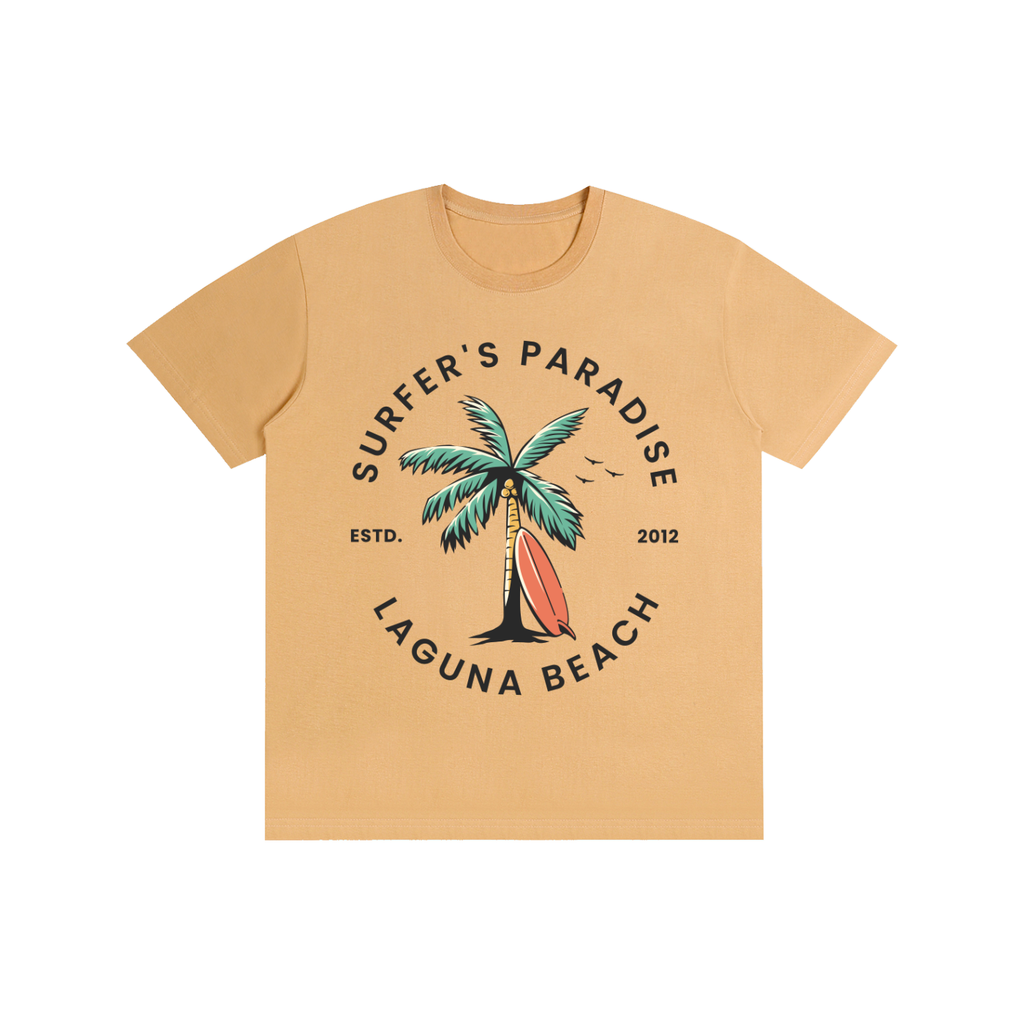 Laguna Beach Surfers Paradise Women's Graphic Tee | 100% Cotton Coastal Beach Shirt