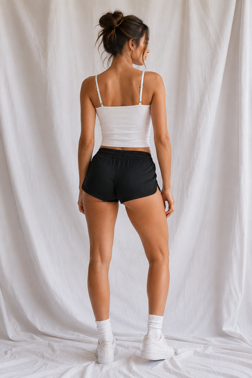 Atlanta Cropped Tank Top, Football Game Day Crop Top, Women’s Tailgate Tank, Football Season Outfit