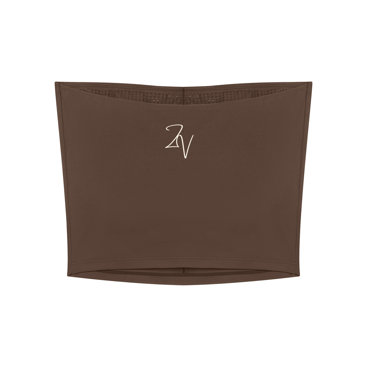 Women's Cropped Tube Top | Built-In Padded Bandeau Top