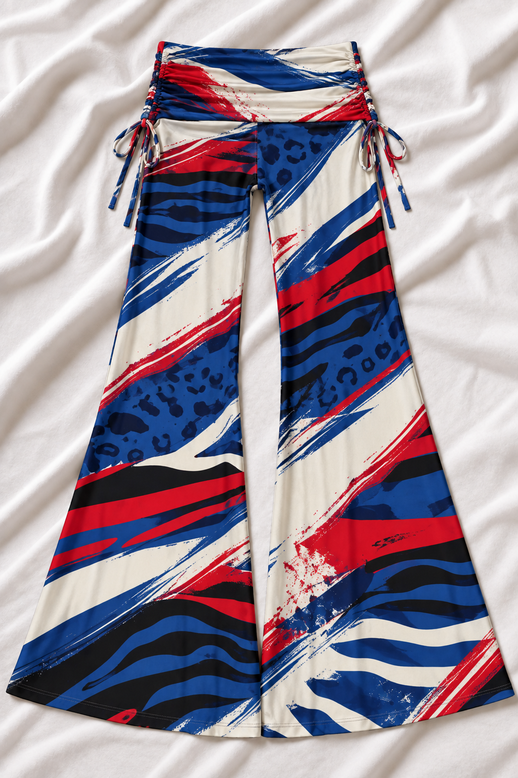 Buffalo Football Game Day Wide Leg Palazzo Pants – Women’s Stretch Pants