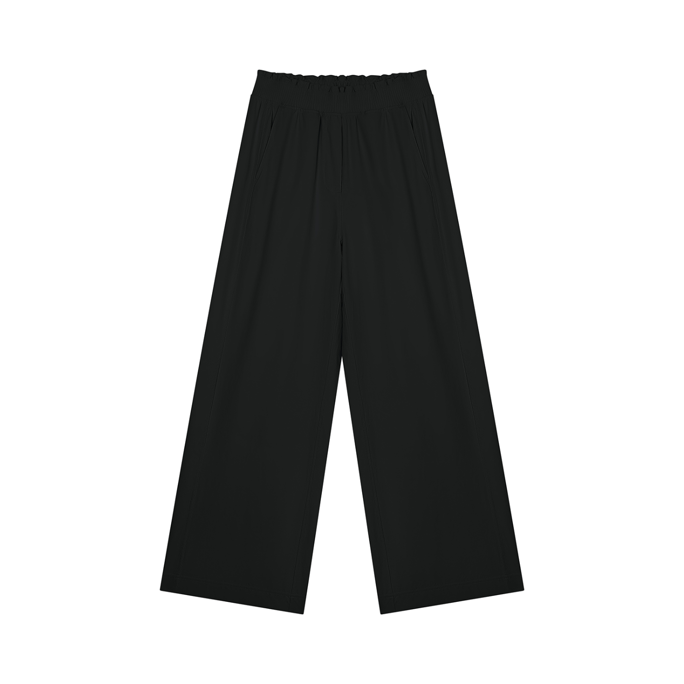Women's High Rise Wide Leg Pants | Stretch Athleisure Lounge Pants