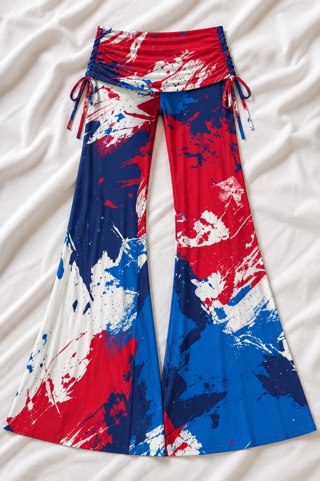 Buffalo Football Game Day Wide Leg Palazzo Pants – Women’s Stretch Pants
