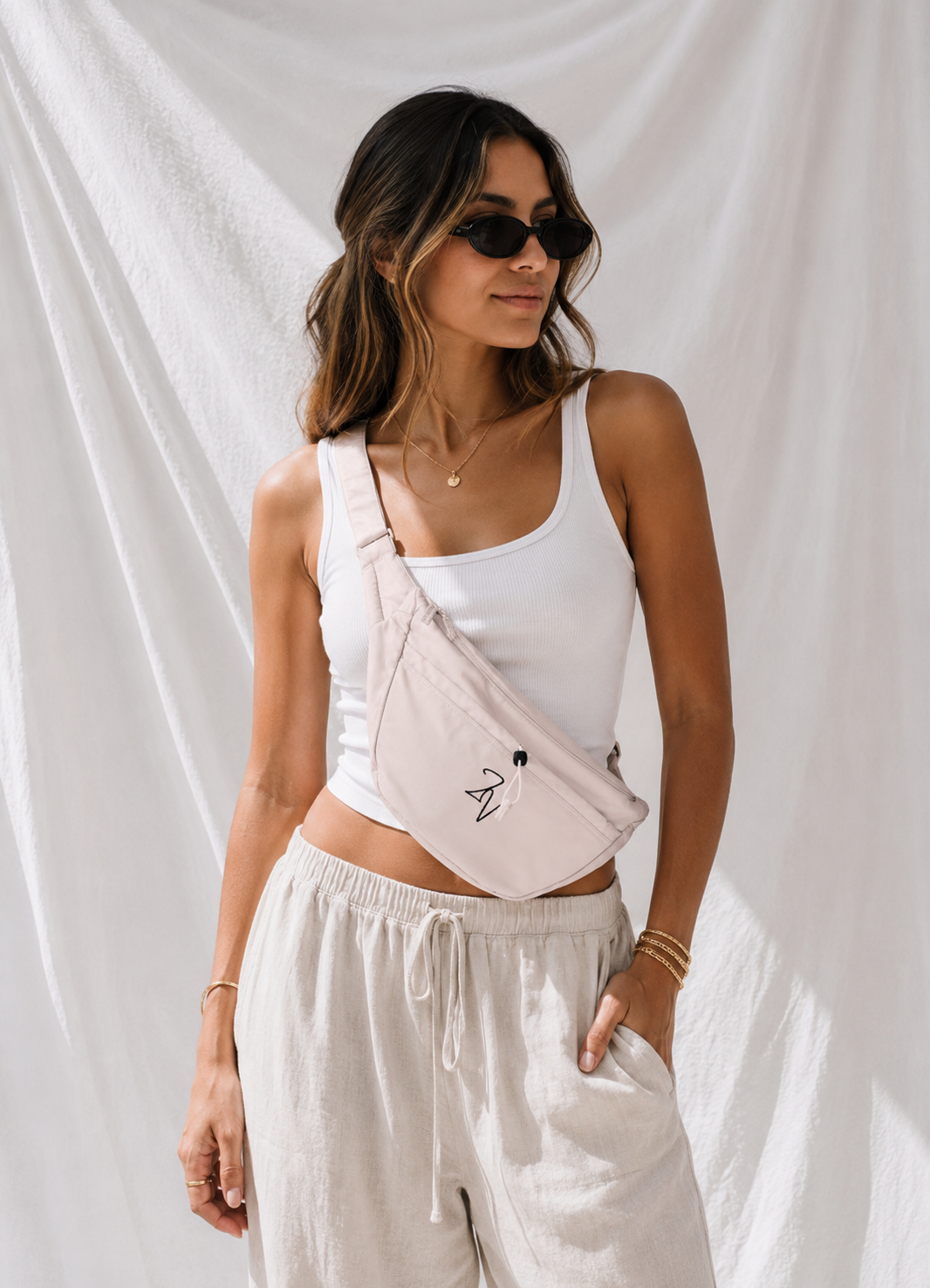 Everyday Crossbody Bag | Water-Repellent Recycled Polyester Travel & Everyday Bag
