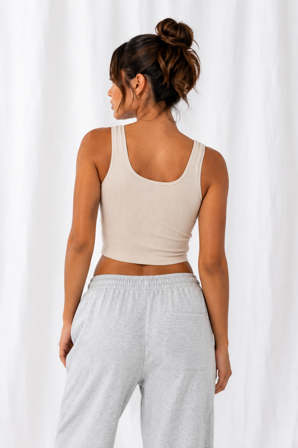 Cleveland Football Cropped Tank Top