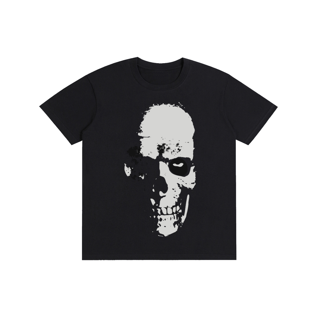 Skeleton Women's Graphic Tee | 100% Cotton Vintage Skull Shirt