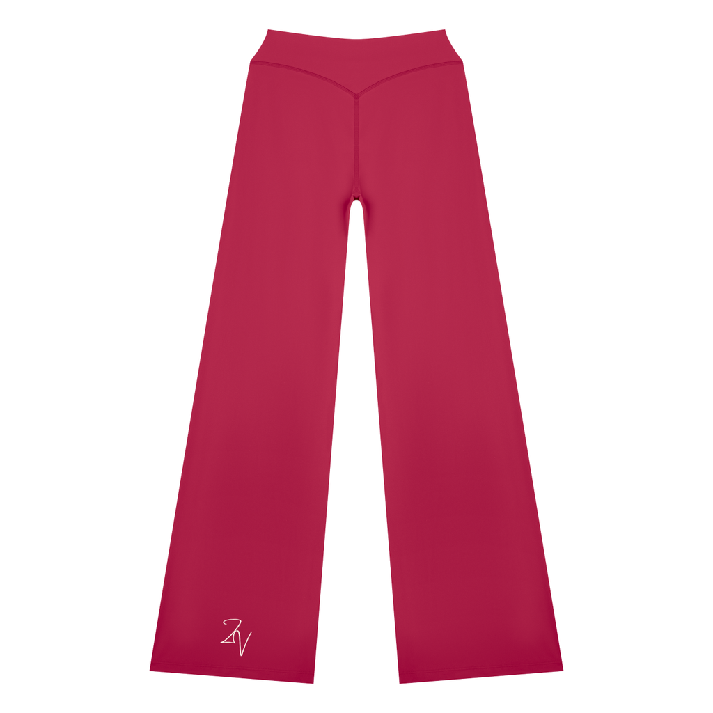 Women's High Rise Straight Leg Yoga Pants | Athletic Performance Leggings