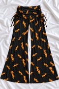 Halloween Bat Wide Leg Pants