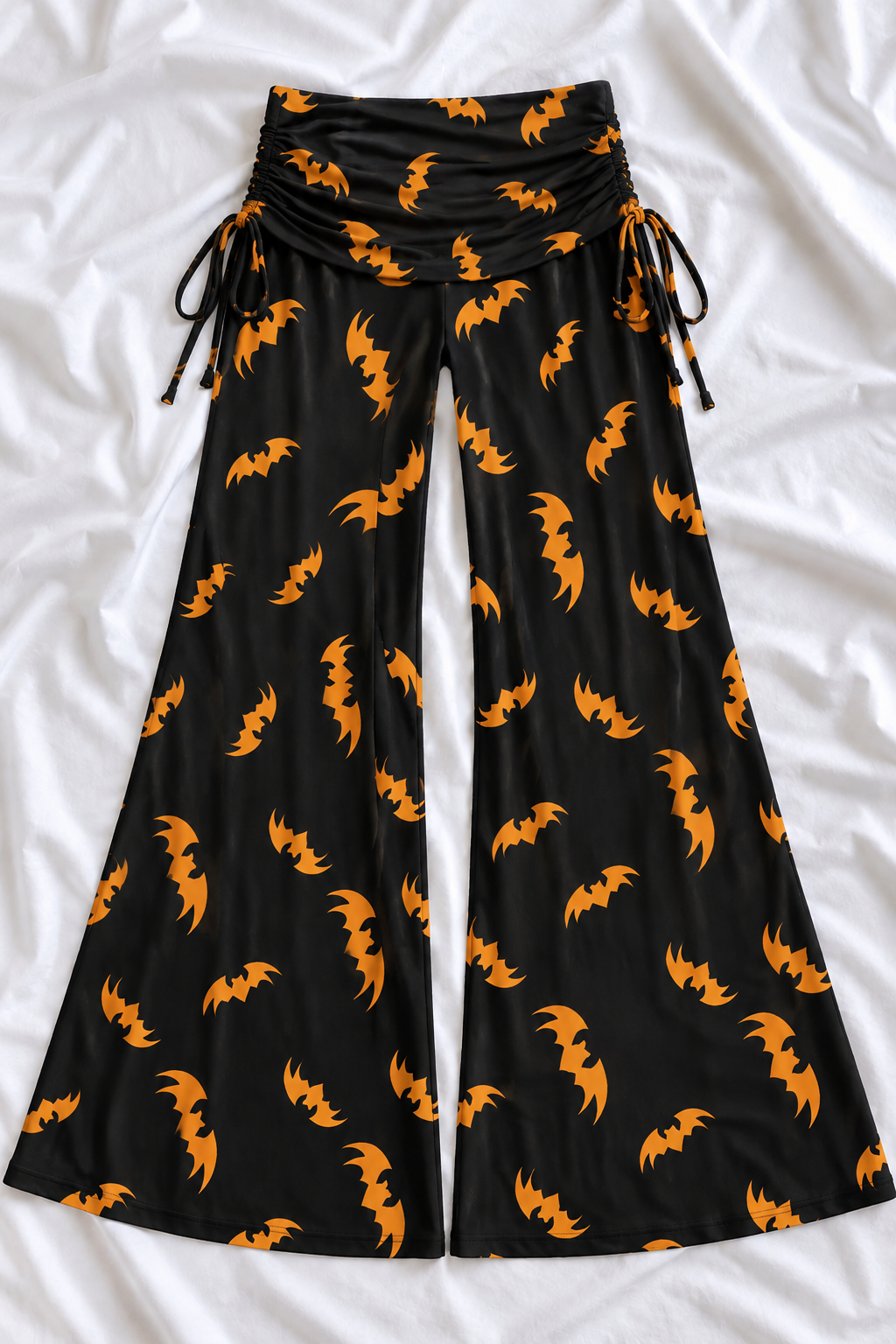 Halloween Bat Wide Leg Pants