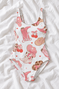 Western One-Piece Swimsuit – Women’s Cowgirl Swimwear