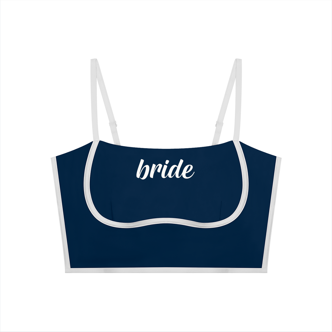 Bride Women's Padded Sports Bra | Supportive Bridal Activewear