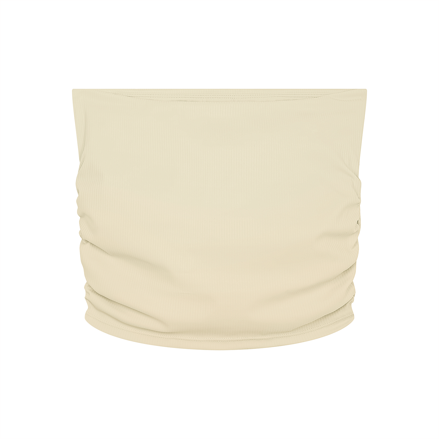 Drunk in Love Ruched Cropped Tube Top