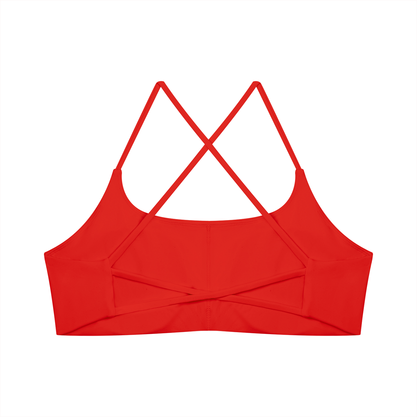 Women's Cross Back Sports Bra | Built-In Padded Athletic Workout Bra