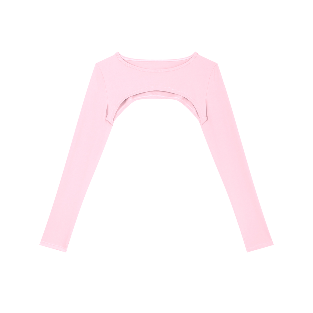 Women's Cutout Long Sleeve Shrug | Lightweight Athletic Performance Cover Up