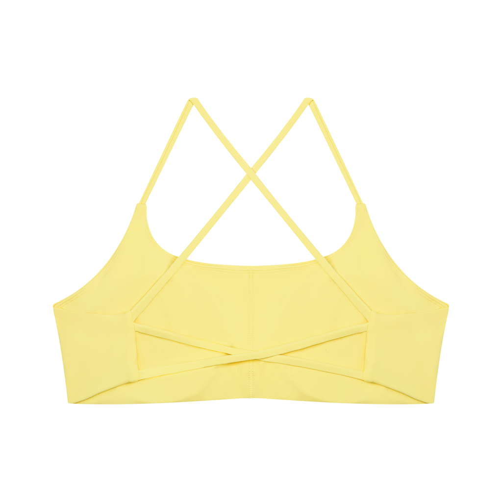 Women's Cross Back Sports Bra | Built-In Padded Athletic Workout Bra