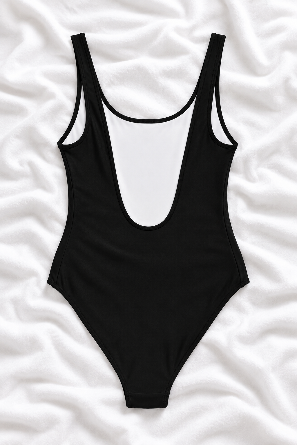 Till Death Black One Piece Swimsuit | Gothic Bachelorette Swimwear
