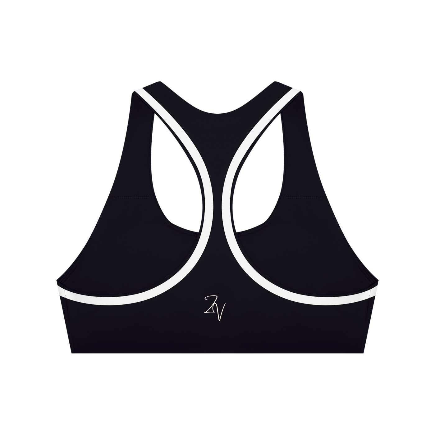 Women's Racerback Sports Bra | Built-In Padding Supportive Workout Bra