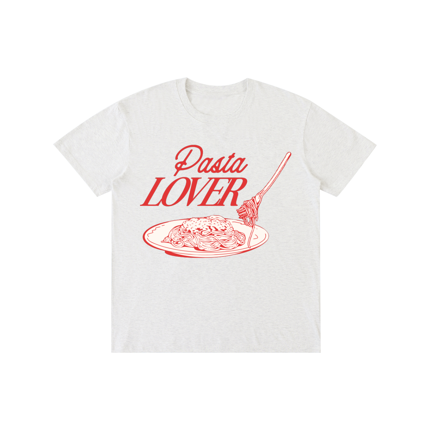 Pasta Lover Women's Graphic Tee | 100% Cotton Italian Food Lover Shirt