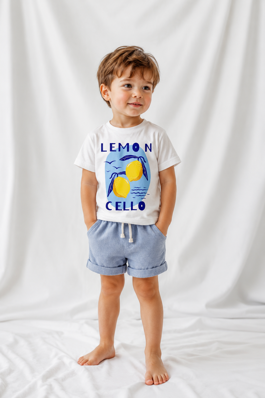 Lemon Cello Toddler T-Shirt — Cute Citrus Graphic Tee for Kids