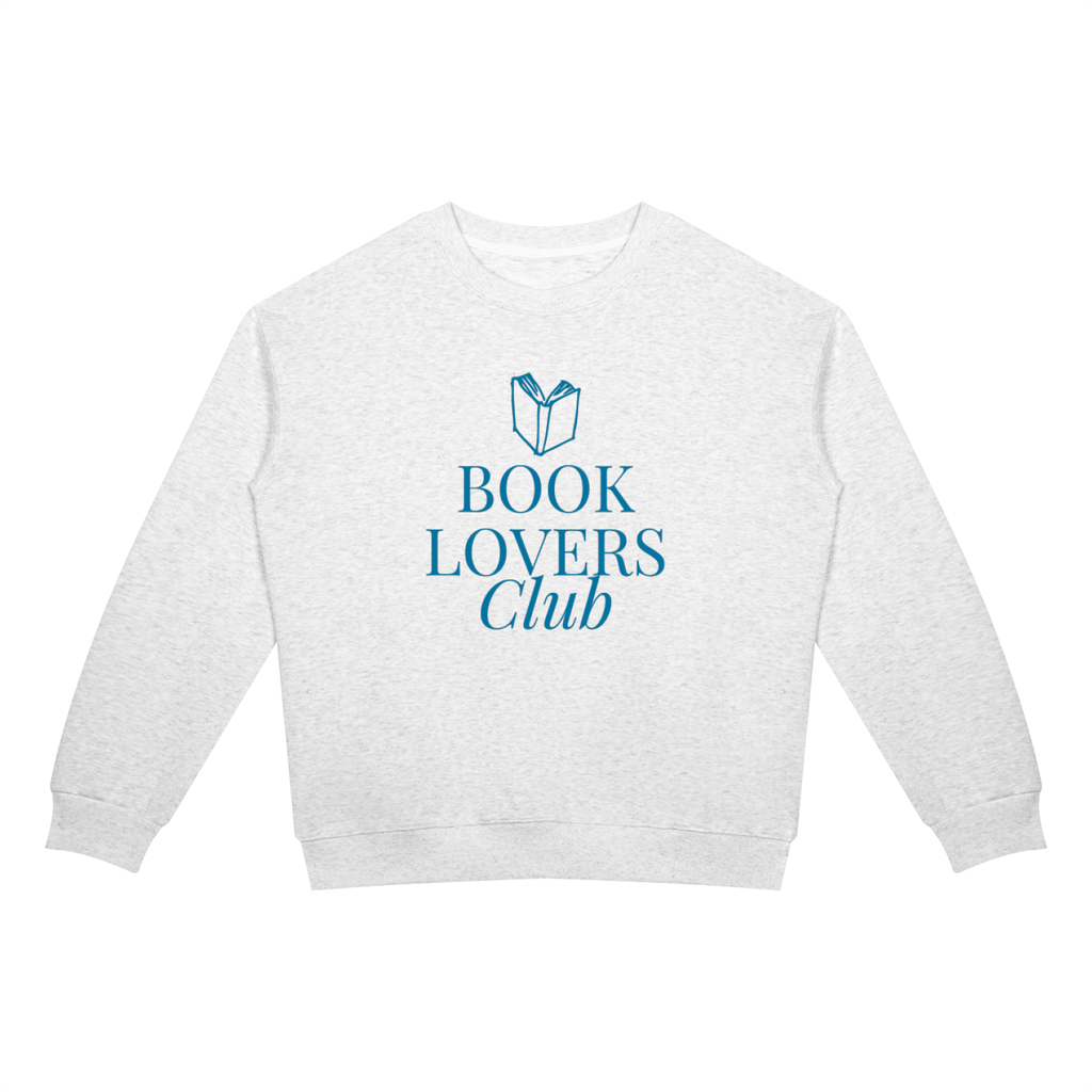 Book Lovers Club Sweatshirt – Unisex Bookish Graphic Crewneck for Readers
