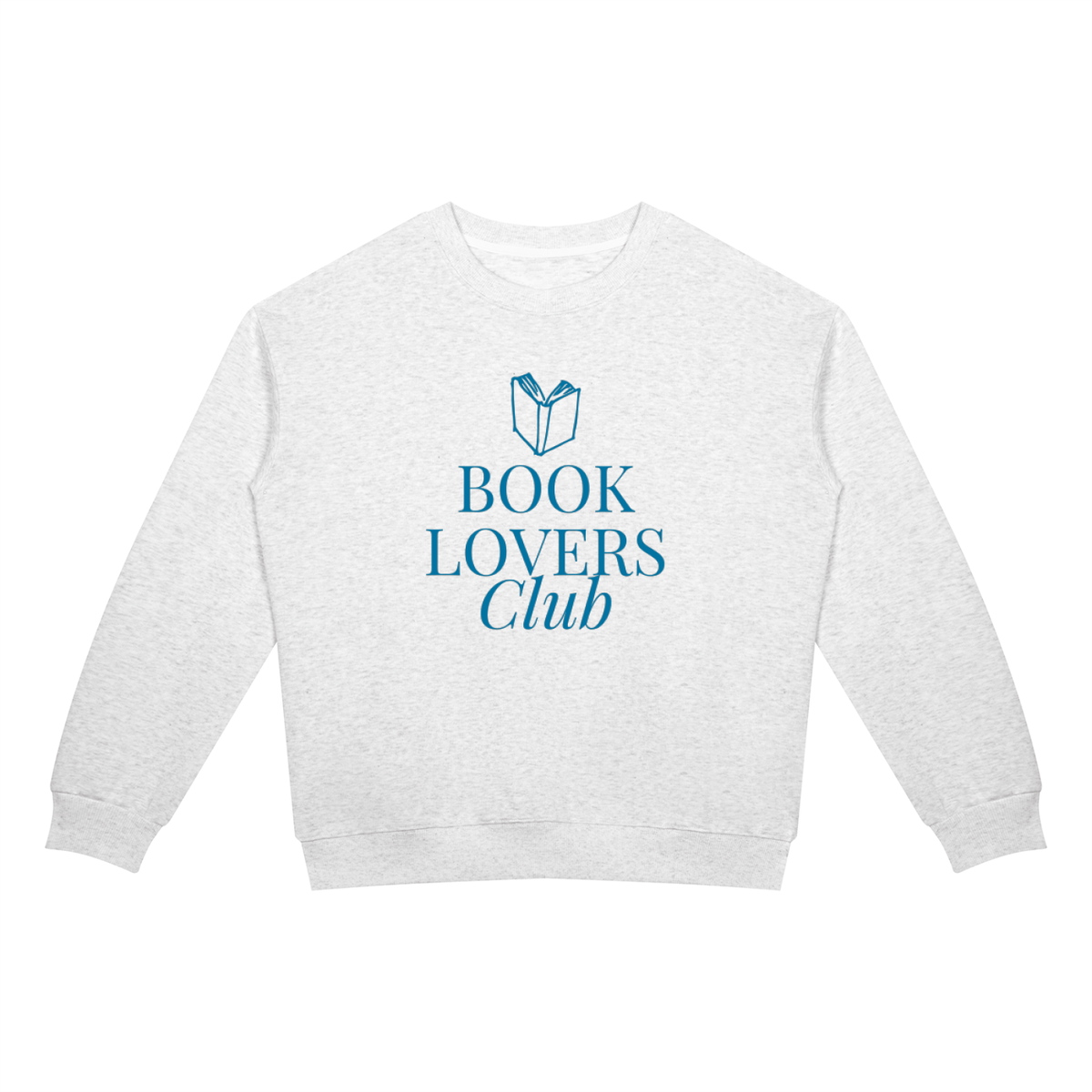 Book Lovers Club Sweatshirt – Unisex Bookish Graphic Crewneck for Readers