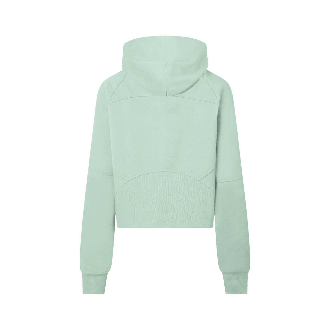 Women's Cropped Half-Zip Hoodie | Lightweight Athletic Pullover Sweatshirt