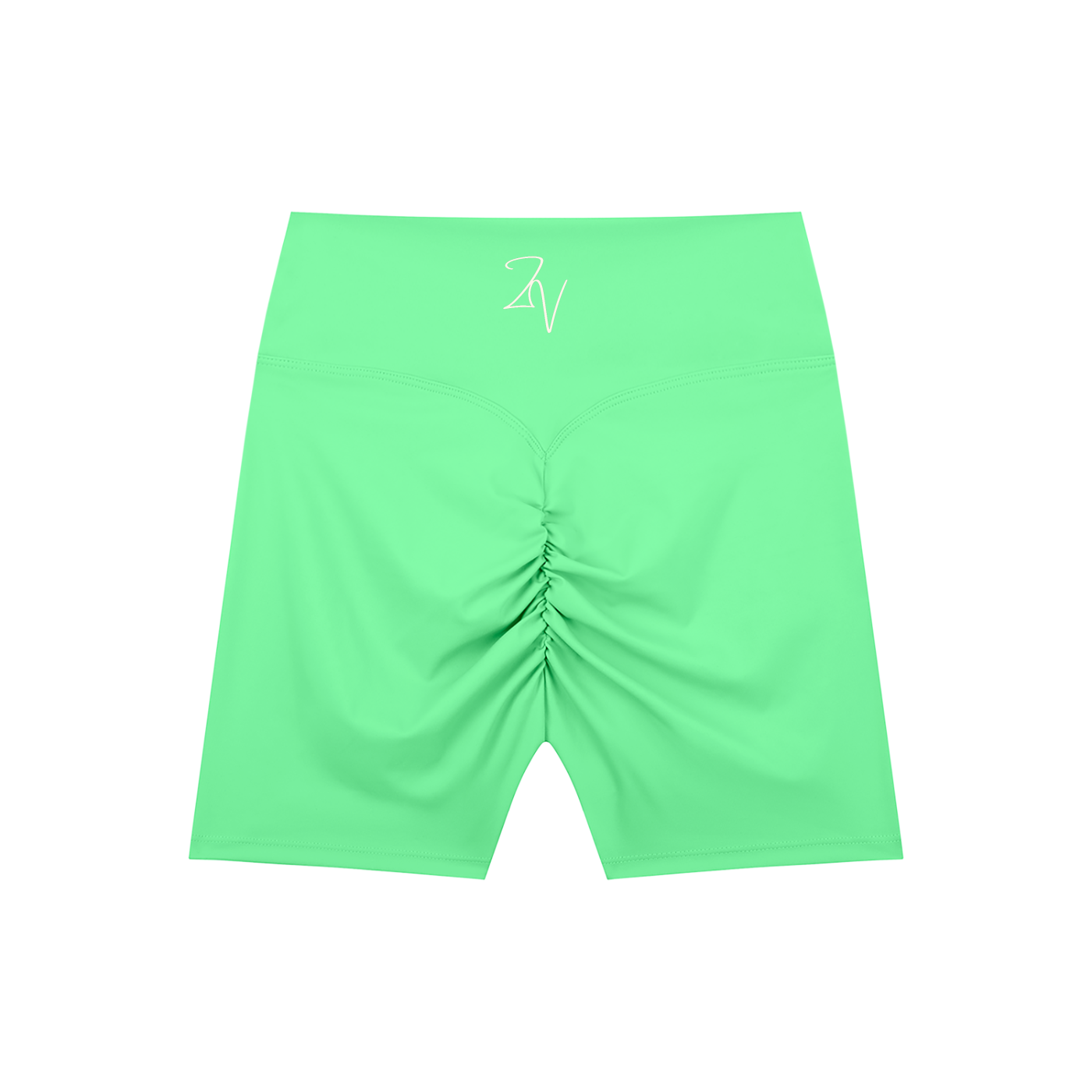 Women's High-Waisted Scrunch Butt Biker Shorts | Athletic Performance Workout Shorts