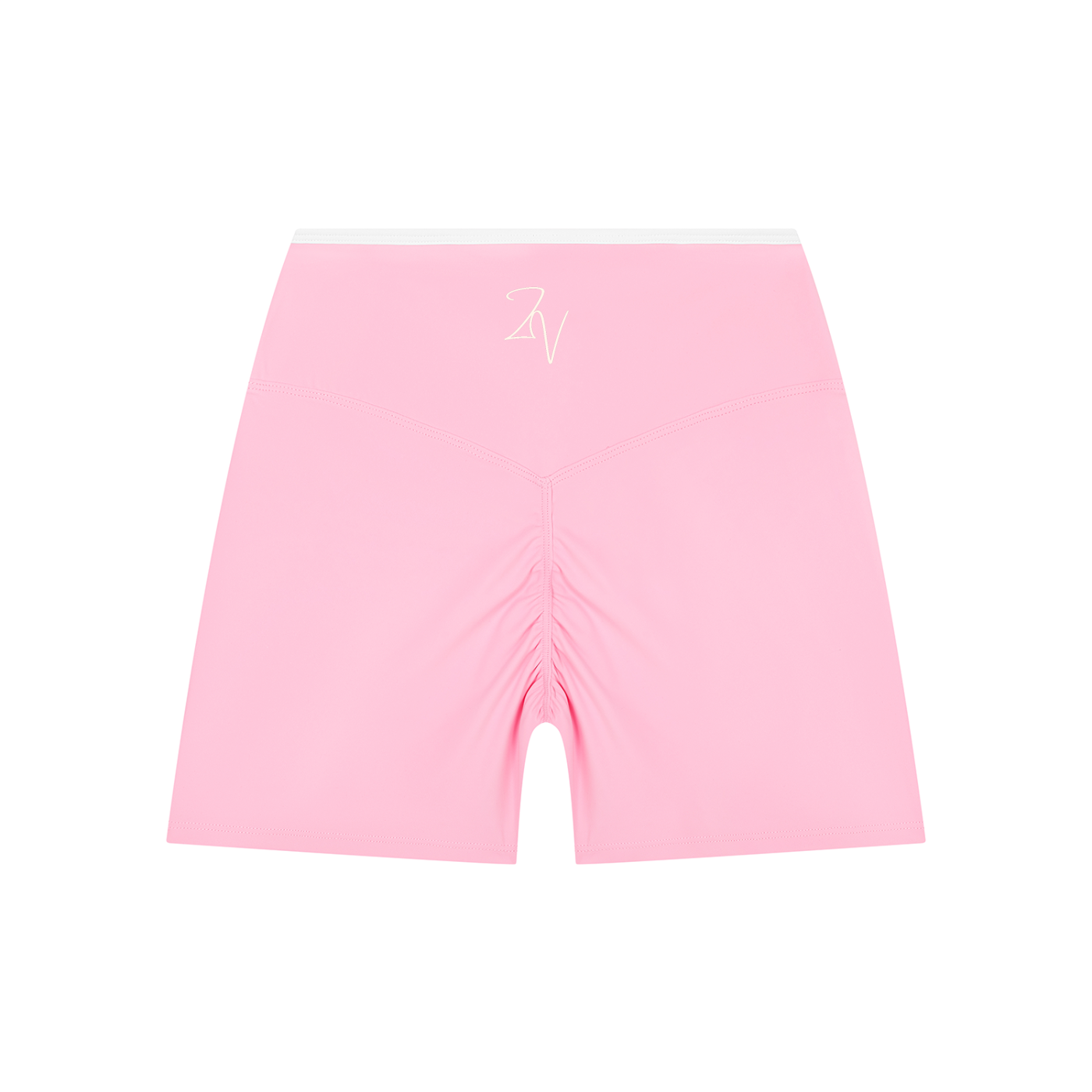 Women's High Rise Color Block Biker Shorts | Athletic Workout Shorts