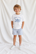 Sandy Toes Kids Cotton Tee | Cute Beach Graphic T-Shirt for Toddlers & Youth