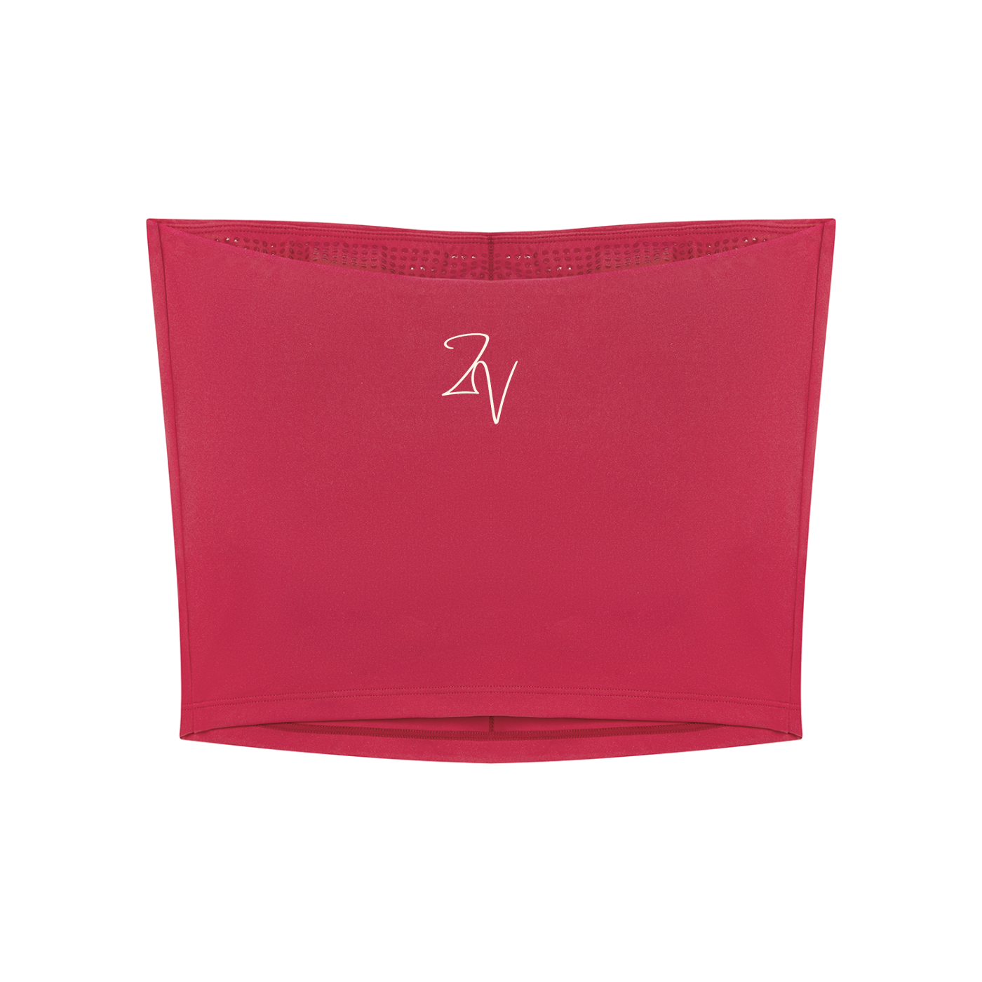 Women's Cropped Tube Top | Built-In Padded Bandeau Top