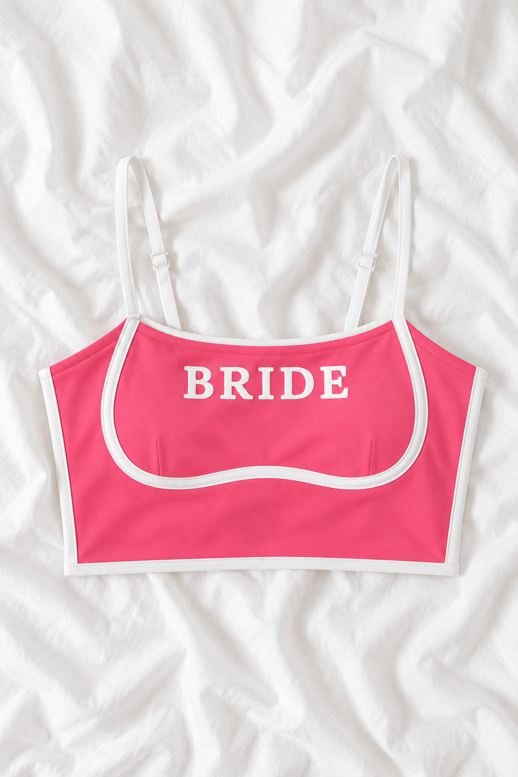 Bride Women's Padded Sports Bra | Supportive Bridal Activewear