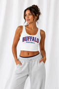 Buffalo Football Cropped Tank Top