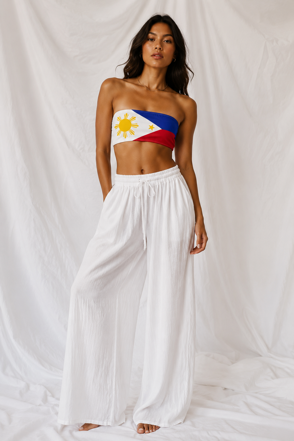 Women's Philippines Bandeau Bikini Top | Strapless Swim Top
