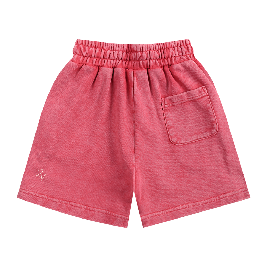 Snow Washed Kids Shorts | Vintage Cotton Everyday Shorts
