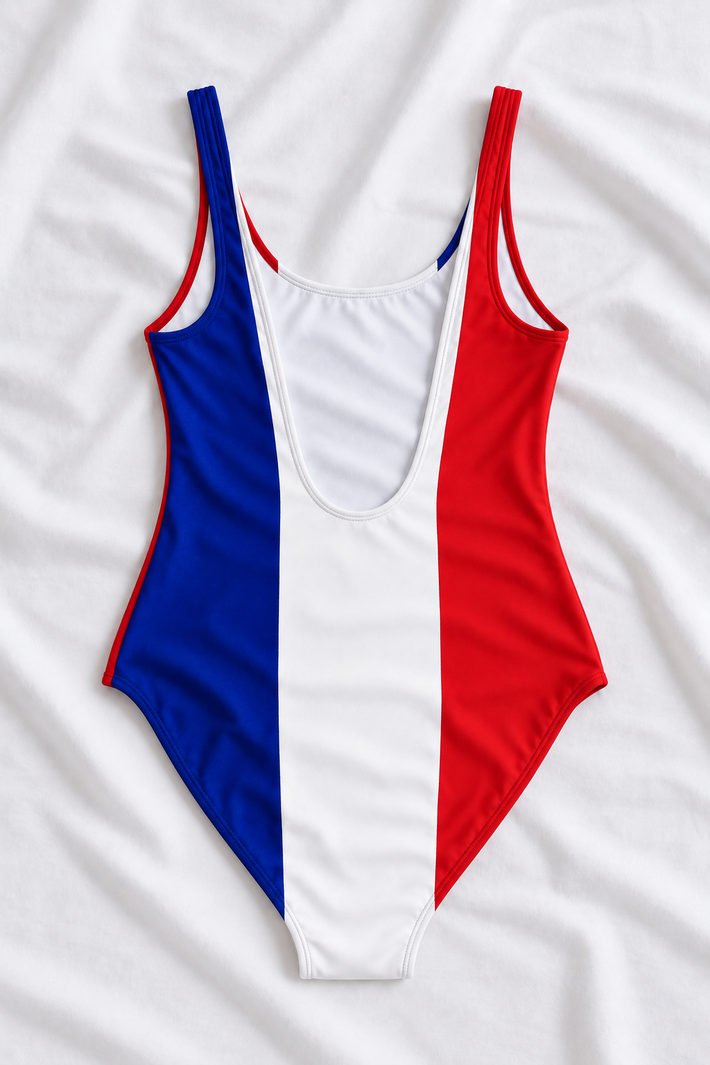 France Flag One-Piece Swimsuit – Women’s French Flag Swimwear