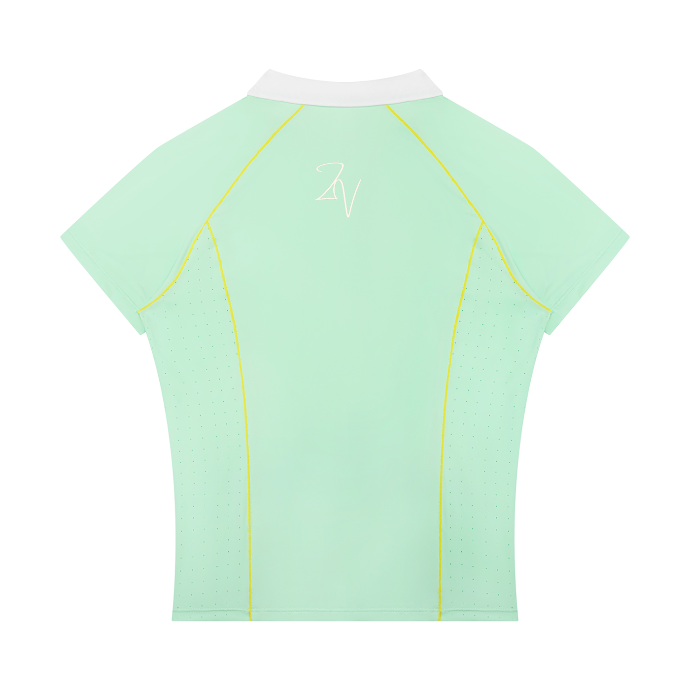 Women's Slim Fit Quarter-Zip Polo Shirt | Athletic Performance Golf Top