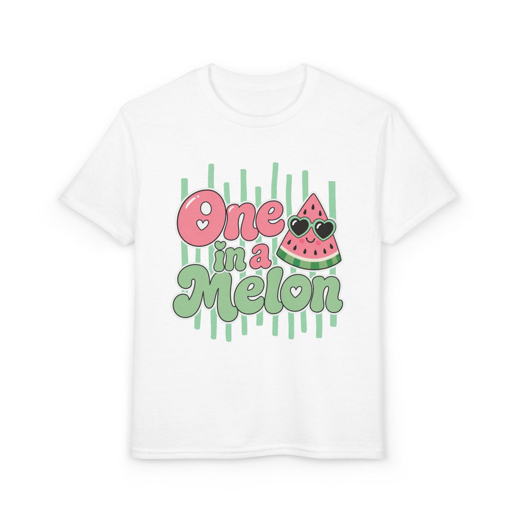 Youth T-Shirt — "One in a Melon" Cute Watermelon Graphic Tee