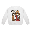 Y'all Western Unisex Crewneck Sweatshirt | Cowgirl Graphic