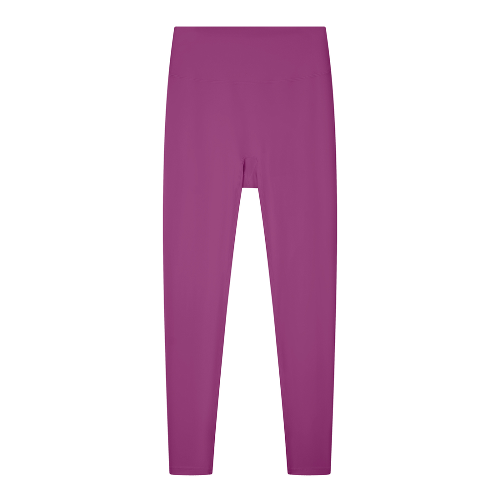 Women's Solid High Rise Leggings | Athletic Performance Workout Pants