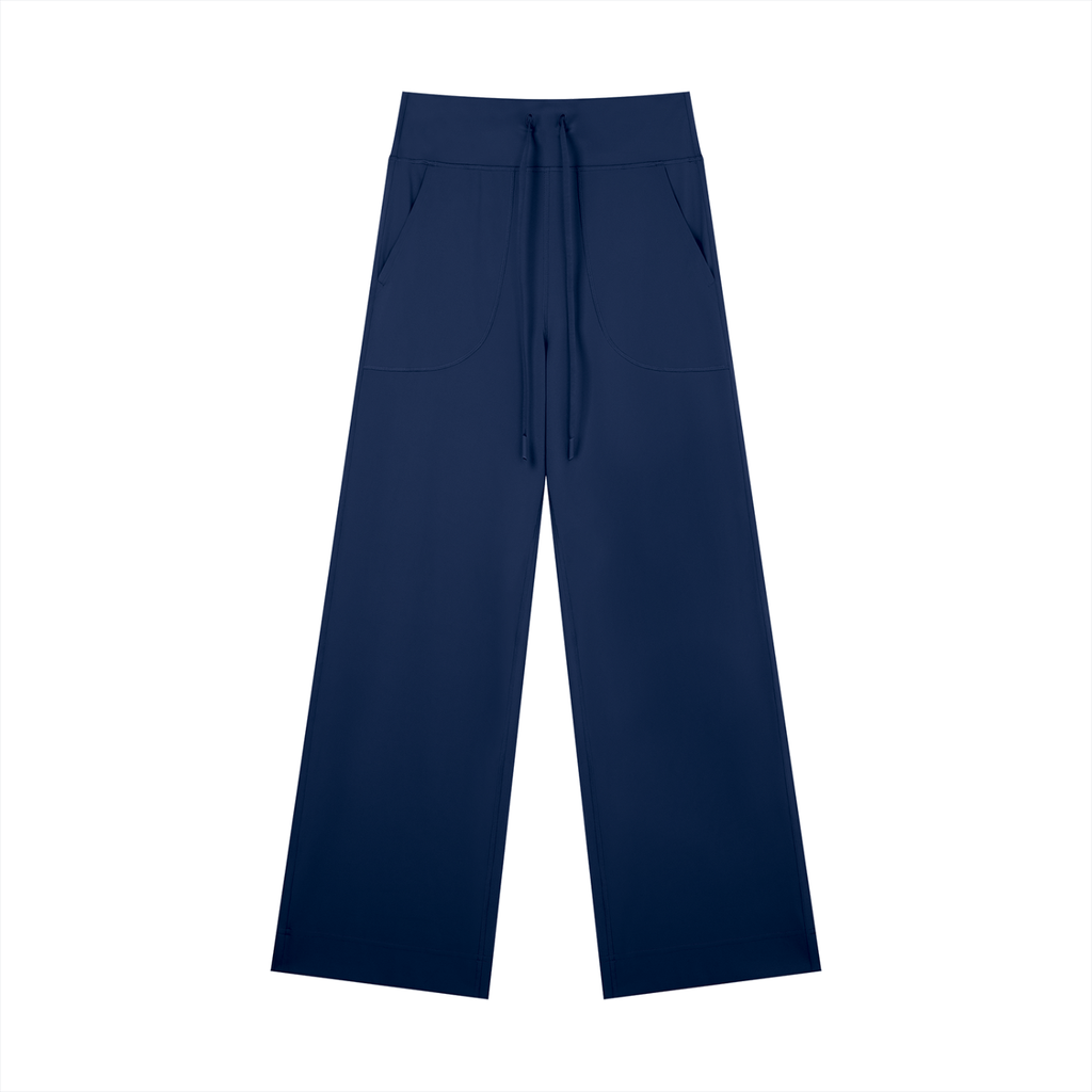 Women's High Rise Straight Leg Lounge Pants | Soft Comfort Everyday Pants