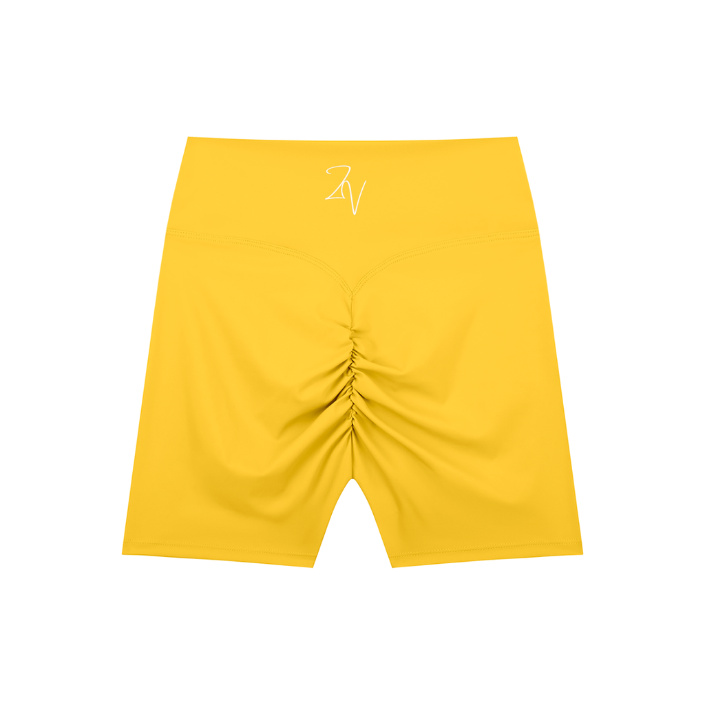 Women's High-Waisted Scrunch Butt Biker Shorts | Athletic Performance Workout Shorts