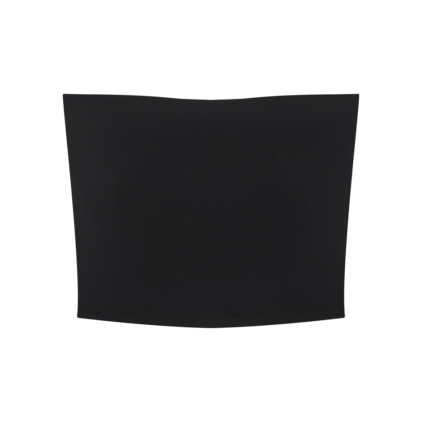 Women's Cropped Tube Top | Built-In Padded Bandeau Top