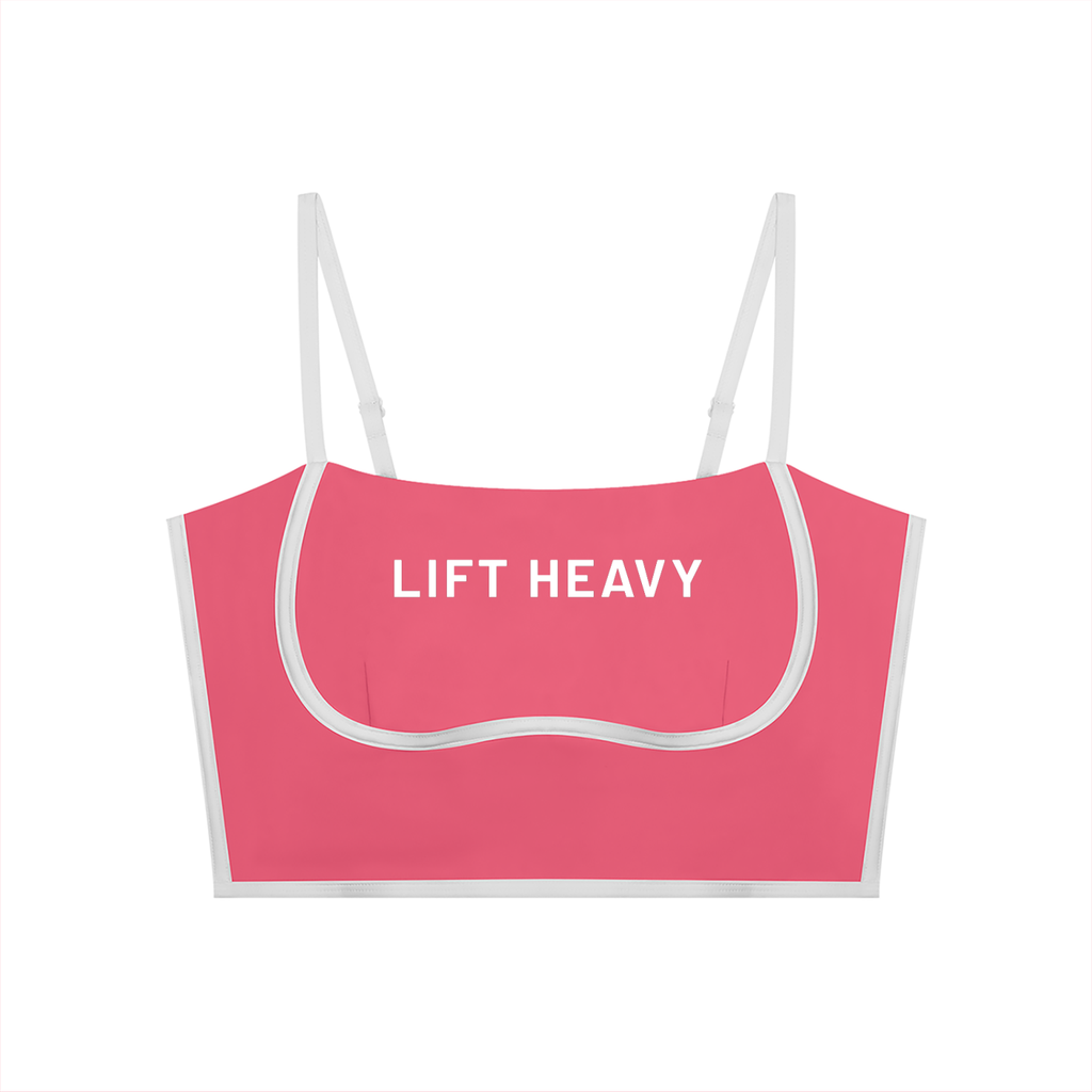 Lift Heavy Sports Bra | Women's Supportive Activewear Workout Bra