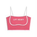 Lift Heavy Sports Bra | Women's Supportive Activewear Workout Bra