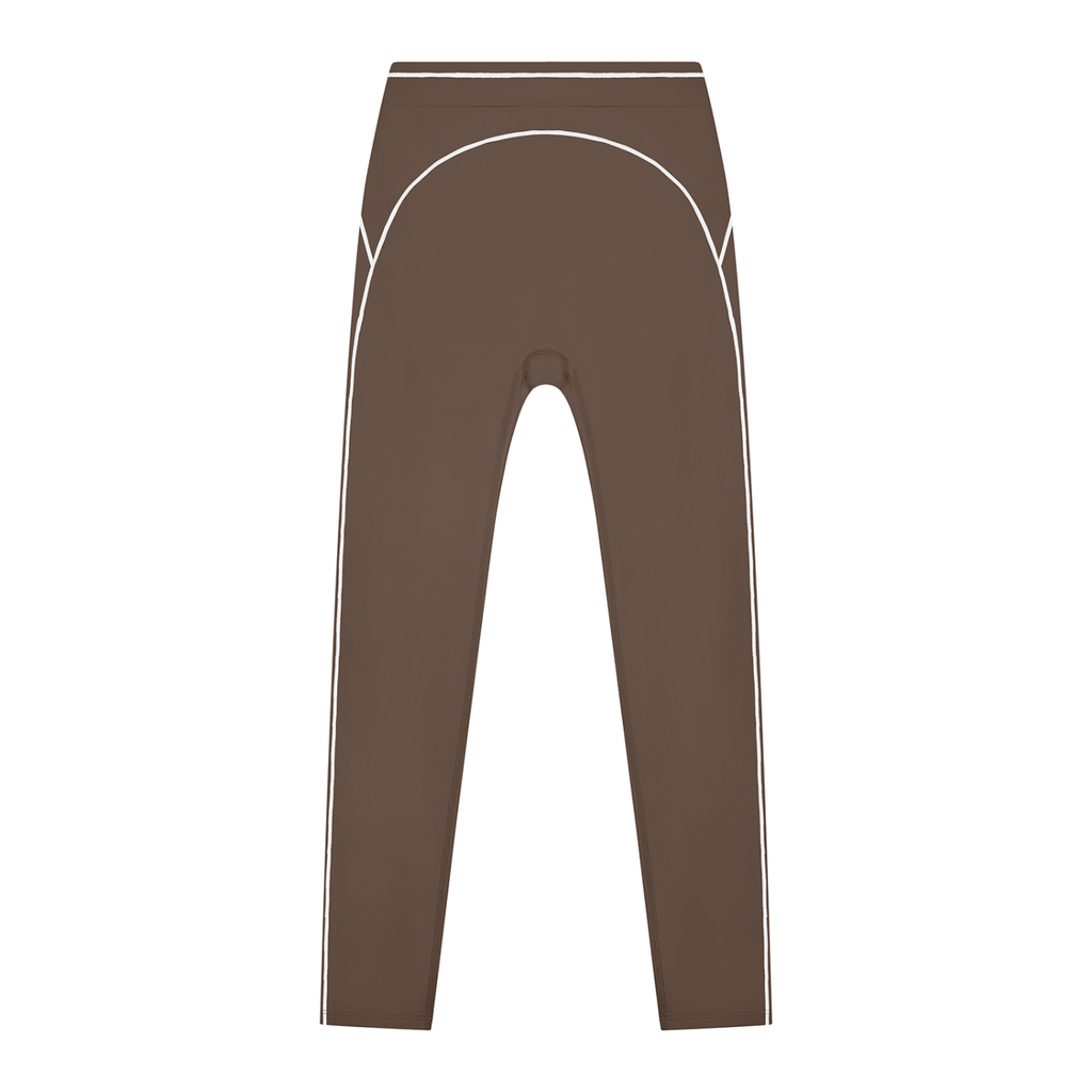 Women's High Rise Topstitch Leggings | Athletic Performance Workout Pants