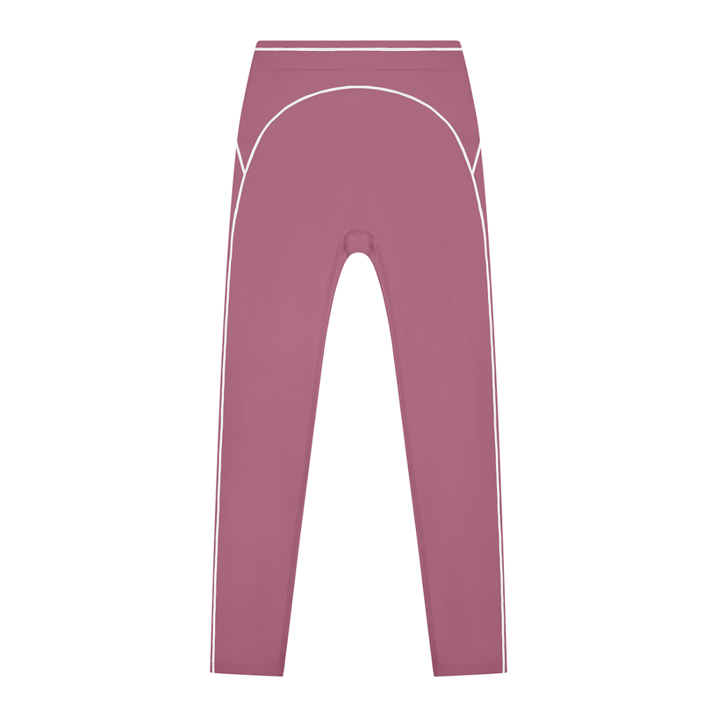 Women's High Rise Topstitch Leggings | Athletic Performance Workout Pants