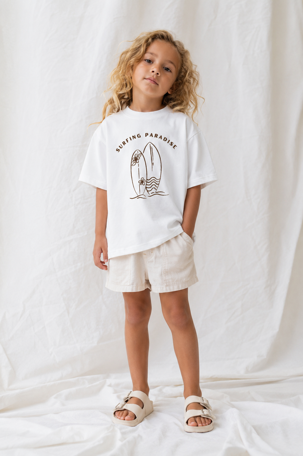 Youth Surfing Paradise T-Shirt